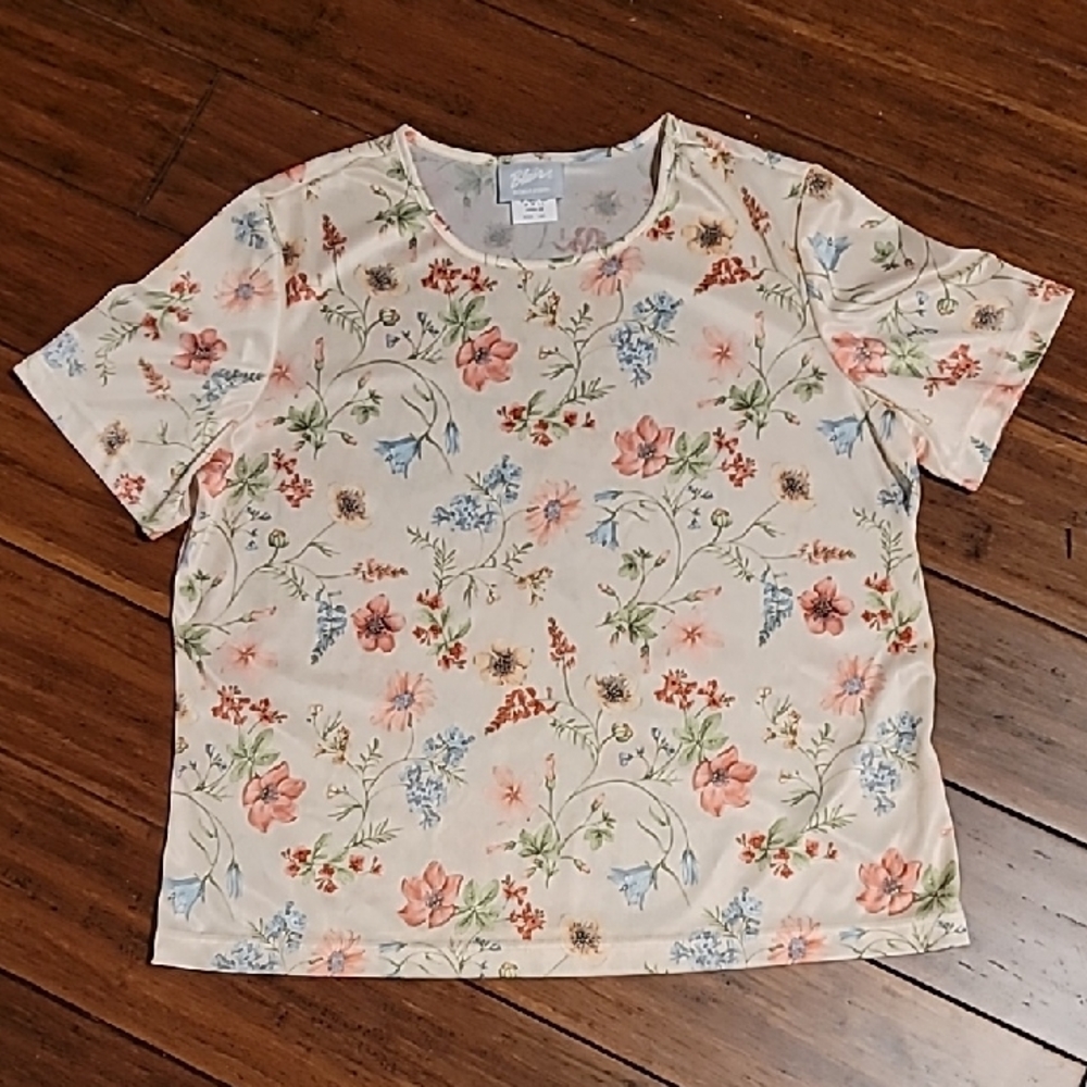 Blair Cream Pink Boxy T-Shirt